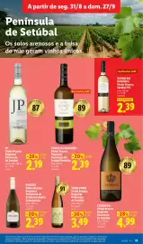 Folheto Lidl | Vinhos, Queijos e Enchidos Página 13: João Pires Vinho Branco Regional Península de Setúbal €3,49