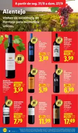 Folheto Lidl | Vinhos, Queijos e Enchidos Página 16: EA Vinho Tinto Regional Alentejano €3,89