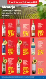 Folheto Lidl | Vinhos, Queijos e Enchidos Página 17: Monte velho vinho rosé regional alentejano €3,79