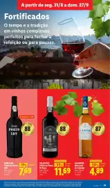 Folheto Lidl | Vinhos, Queijos e Enchidos Página 19: Armilar Vinho do Porto LBV €7,69, Velhotes Vinho do Porto 10 Anos €11,69