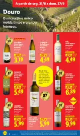 Folheto Lidl | Vinhos, Queijos e Enchidos Página 8: Planalto Vinho Branco Douro DOC Reserva €4,49