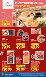 Lidl leták Strana 18: VITASIA Marinované plátky lososa Sashimi €79,90