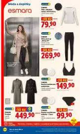 Lidl leták Strana 10: ESMARA Triko s dlouhými rukávy s BIO bavlnou €79,90, ESMARA Džíny push-up „Skinny Fit“ €269,90