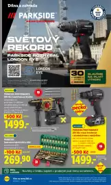 Lidl leták Strana 14: PARKSIDE PERFORMANCE 20V Aku kombinované kladivo €1.499,00