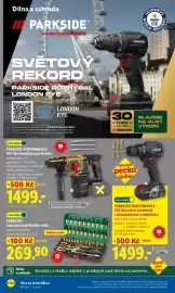 Lidl leták Strana 14: PARKSIDE PERFORMANCE 20V Aku kombinované kladivo €1.499,00