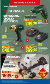 Lidl leták Strana 15: PARKSIDE 4V Aku vrtací šroubovák €249,90, PARKSIDE 20V Aku rázový utahovák €649,90