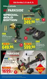 Lidl leták Strana 15: PARKSIDE 4V Aku vrtací šroubovák €249,90, PARKSIDE 20V Aku rázový utahovák €649,90