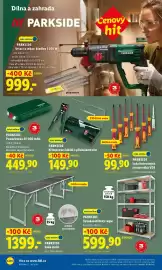 Lidl leták Strana 16: PARKSIDE Vrtací a sekací kladivo 1 050 W €999,00, PARKSIDE Sada izolovaných šroubováků VDE €99,90