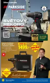 Lidl leták Strana 22: PARKSIDE PERFORMANCE 20V Aku vrtač/šroubovák s akumulátorem a nabíječkou €1.499,00