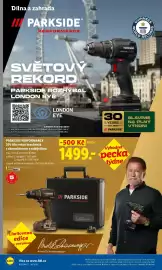 Lidl leták Strana 22: PARKSIDE PERFORMANCE 20V Aku vrtač/šroubovák s akumulátorem a nabíječkou €1.499,00
