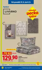 Lidl leták Strana 7: LIVARNO Saténové ložní povlečení €129,90