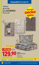Lidl leták Strana 7: LIVARNO Saténové ložní povlečení €129,90