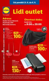 Lidl leták Strana 8: LUPILU Houpačka €100,00, ULTIMATE SPEED Ochranná plachta na motorku €100,00