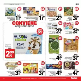 Volantino Supermercati Gulliver Pagina 12: Calippo Super Mix Algida €3,99, Patate saporite 4 salti in padella Findus €3,99