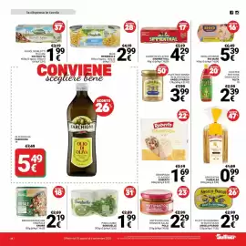 Volantino Supermercati Gulliver Pagina 18: Piselli medi Bonduelle €1,99, Antipasto con tonno in salsa Polli €2,29