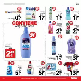Volantino Supermercati Gulliver Pagina 20: Spray per ambienti Felce Azzurra €1,99, Tavoletta detergente per wc Wc net €2,59