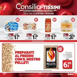 Volantino Supermercati Gulliver Pagina 22: Succo e polpa di pesca Consilia €1,49, Cono Classico alla Panna Consilia €1,99