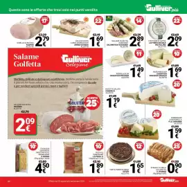 Volantino Supermercati Gulliver Pagina 24: Piattonc di capra Latteria sociale Valtellina €2,09