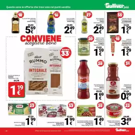 Volantino Supermercati Gulliver Pagina 28: Legumeria fagioli rossi Bonduelle €1,99, Passata di pomodoro De Rica €0,99