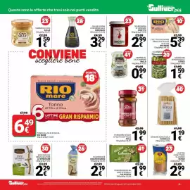Volantino Supermercati Gulliver Pagina 29: Giardiniera di verdure Ghiotto €2,99, Capperi al sale marino Sacla €0,99