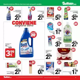 Volantino Supermercati Gulliver Pagina 33: Gel lavastoviglie al limone Dual Power €3,99