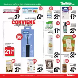 Volantino Supermercati Gulliver Pagina 34: Bagnodoccia crema ecoricarica spuma di sciampagna €3,29