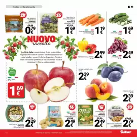 Volantino Supermercati Gulliver Pagina 6: Patate Iodi Pizzoli €2,49, Uva Red Globe €2,49