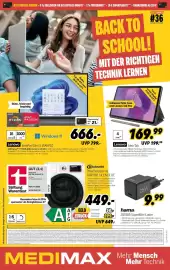 MEDIMAX Prospekt woche 35 Seite 1