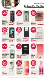 Rossmann akciós újság Oldal 11: David beckham classic blue férfi edt €10.799,00, Jennifer Lopez promise női edp €10.559,00
