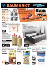 V Baumarkt Prospekt woche 36 Seite 1