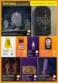 Harald Nyborg tilbudsavis Side 11: Glow Skelet... €19,00, Halloween Zombie Arme På Spyd €49,00