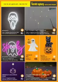 Harald Nyborg tilbudsavis Side 21: Kat På Græskar €129,00, Neonskilt halloween €129,00