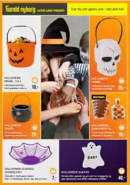 Harald Nyborg tilbudsavis Side 25: Halloween Slikfad €49,00, Halloween spand med dødningehovedmoti... €25,00