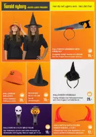 Harald Nyborg tilbudsavis Side 27: Halloween Hårbøjle €25,00, Heksehat €15,00