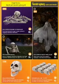 Harald Nyborg tilbudsavis Side 3: Halloween-Kranie €15,00, Kranier €19,00