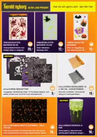 Harald Nyborg tilbudsavis Side 31: Halloween Servietter €9,00, Vinduesklistermærker €12,00