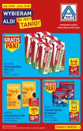 ALDI gazetka Strona 1: Tabletki do zmywarki Somat Extra €49,99