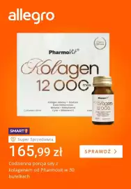 Allegro gazetka tydzień 35 Strona 4: Kolagen PharmoVit 12 000 max 30-pak €165,99