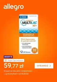 Allegro gazetka tydzień 35 Strona 5: Synbiotyk Multilac 60+ €59,77