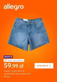 Allegro gazetka tydzień 35 Strona 4: Spodenki jeansowe M.Sara €59,99