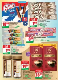 Dino gazetka Strona 3: Lody Bambo Pinoccio Augusto 14-pak €10,99, Wafelek kakaowy w czekoladzie Wi-fi Deliss €0,54
