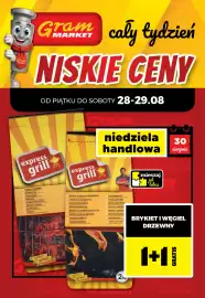 Gram Market gazetka tydzień 35 Strona 1