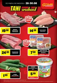 Gram Market gazetka tydzień 35 Strona 2: Twaróg sernikowy Primo Zott €5,99, Ogórki szklarniowe €1,99