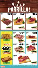 Folleto Merco semana 35 Página 15: Bistec Estrella €129,00, Riblets p/asar kilo €74,99