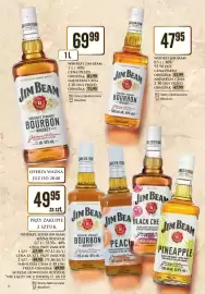 Dino gazetka | Alkohole Strona 12: WHISKEY JIM BEAM €47,95, Whiskey, Likier Jim Beam różne rodzaje €49,95