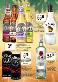 Dino gazetka | Alkohole Strona 4: Likier Malibu €55,99, CYDR MIŁOSŁAWSKI €3,75