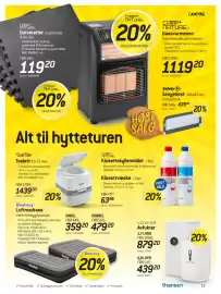 Thansen kundeavis Side 15: Camp+ Nature Klosett skyllemiddel og kloettvæske €63,96, Leconsa avfukter €879,20