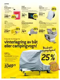 Thansen kundeavis Side 16: Camp+ Nature Beskyttelsesdeksel til tilhengerfeste €74,96, Camp+ Nature Hjulcover €111,75