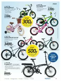 Thansen kundeavis Side 19: X-Zite El-sykkel 20" €9.999,00, X-Zite Barnesykkel 16" €1.399,00