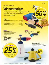 Thansen kundeavis Side 3: Skumkanon adapter €74,96, Bilpleie
